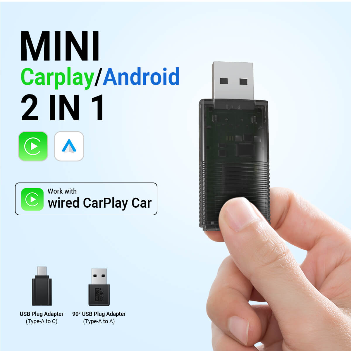 Mini Adaptador Inalámbrico