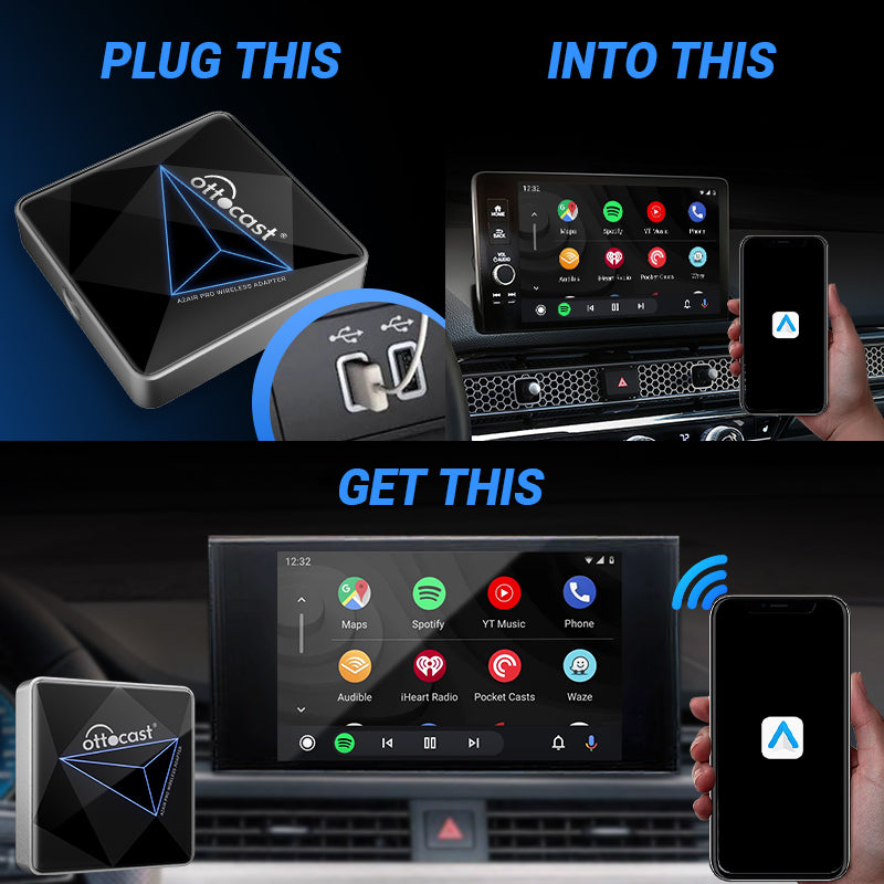 OTTOCAST ™ A2 Pro Adaptateur Android Auto