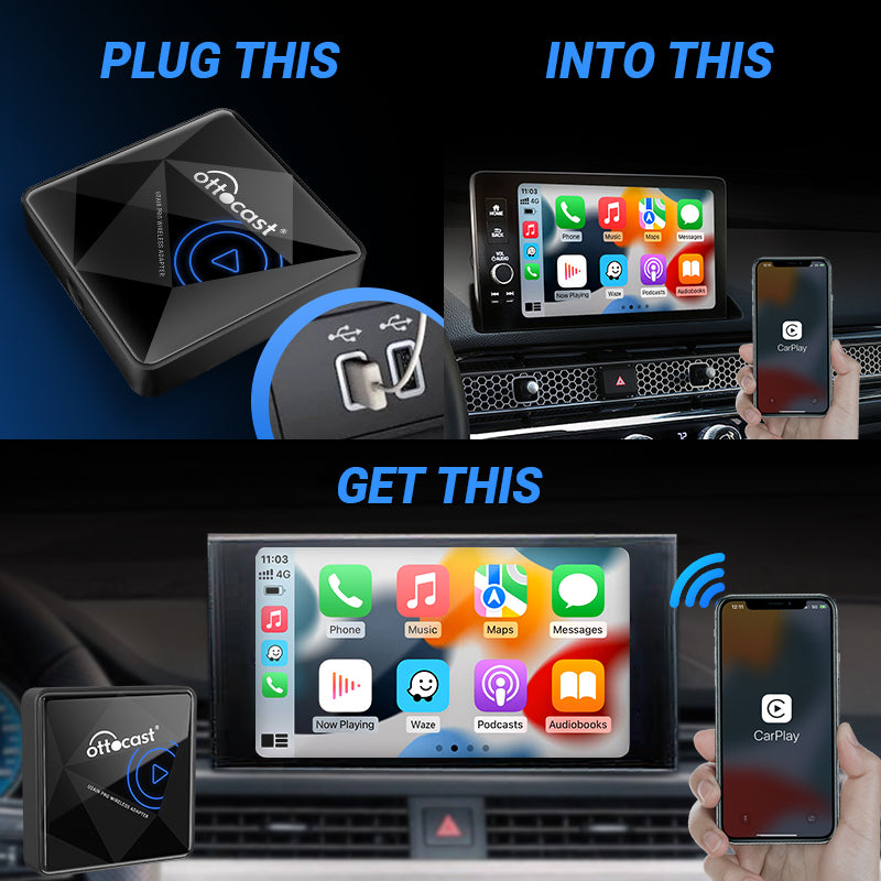 OTTOCAST ™ A2 Pro Adaptateur Android Auto