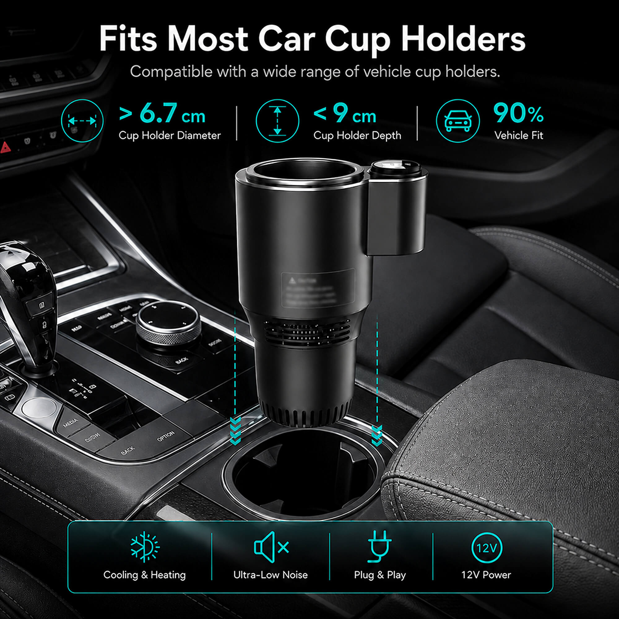 12V Car Cup Cooler & Warmer