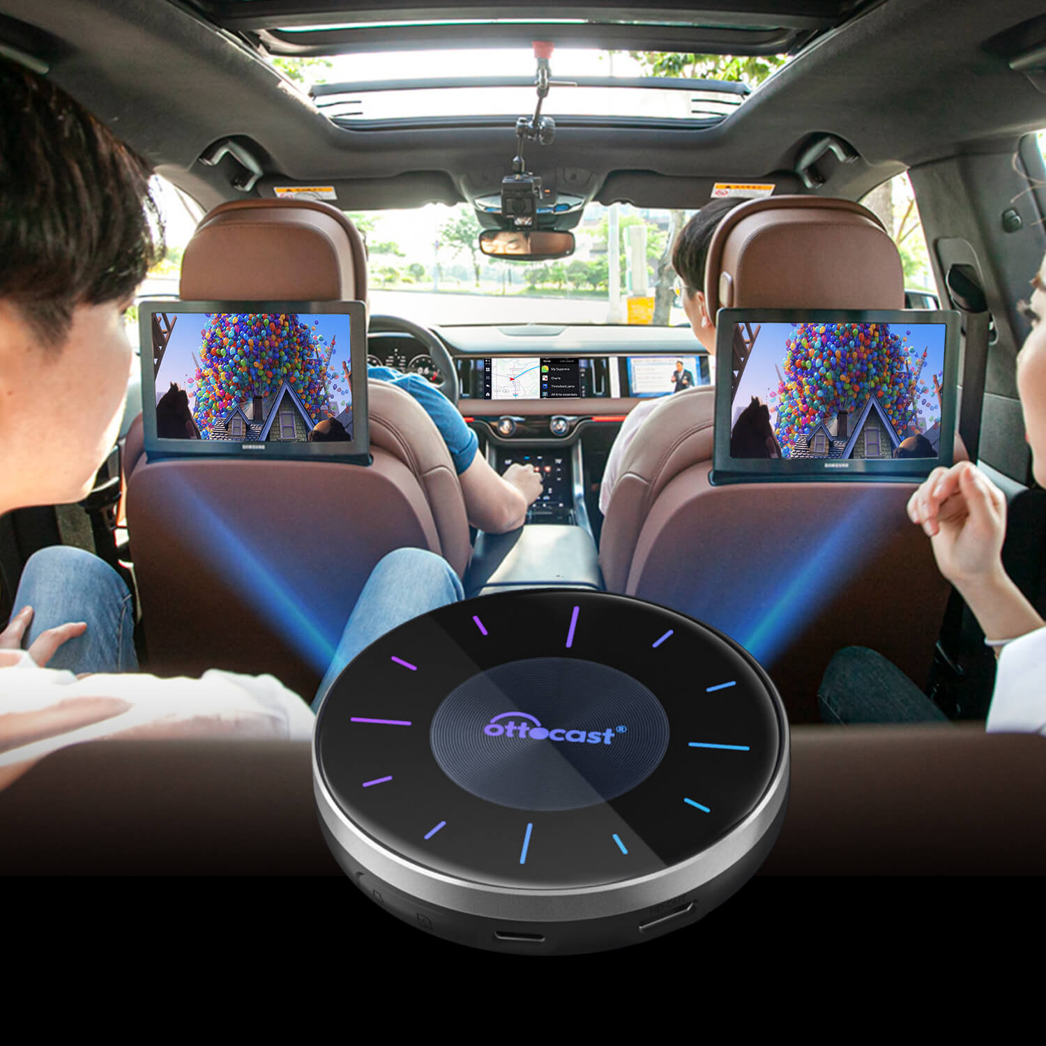 OttoAibox ™ Boîte AI CarPlay P3