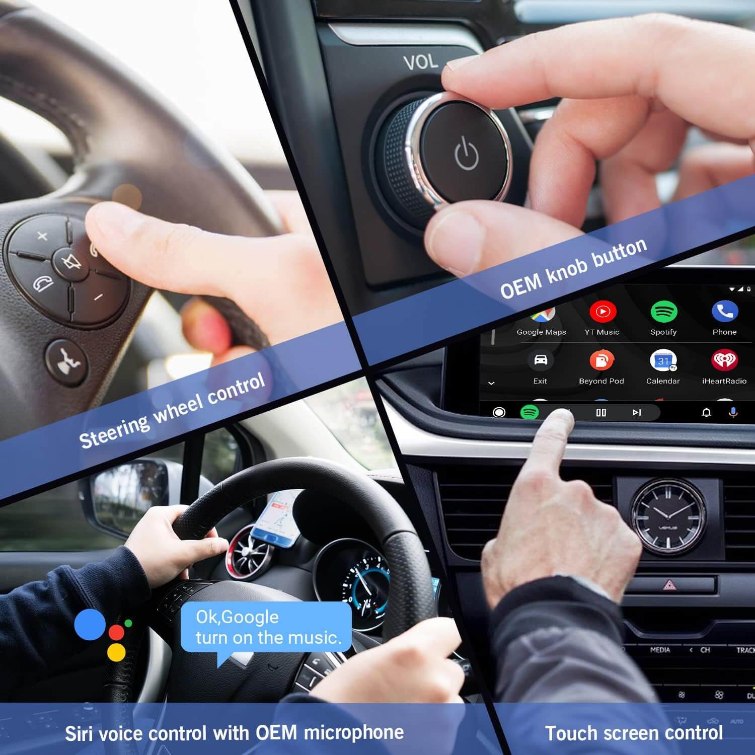OTTOCAST ™ A2 Pro Adaptateur Android Auto