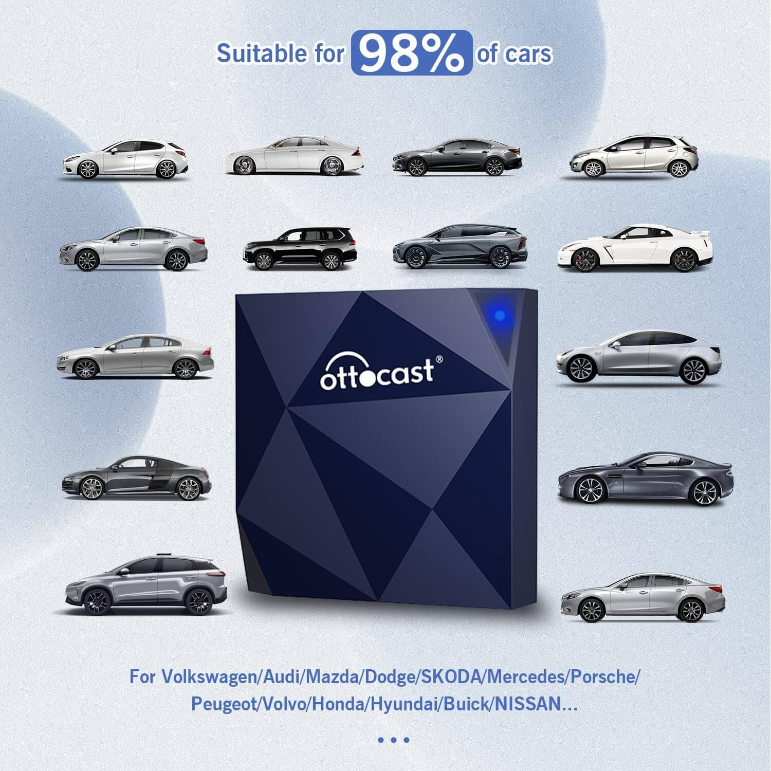 OTTOCAST ™ A2 Pro Adaptateur Android Auto