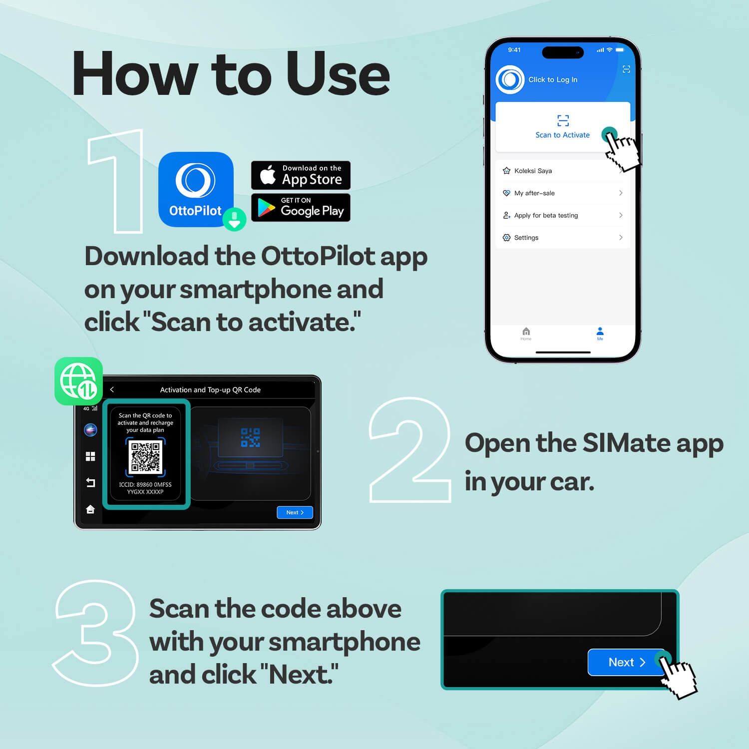 Ottocast CloudSIM (For Ottoaibox P3, P3 Lite & NanoAI)