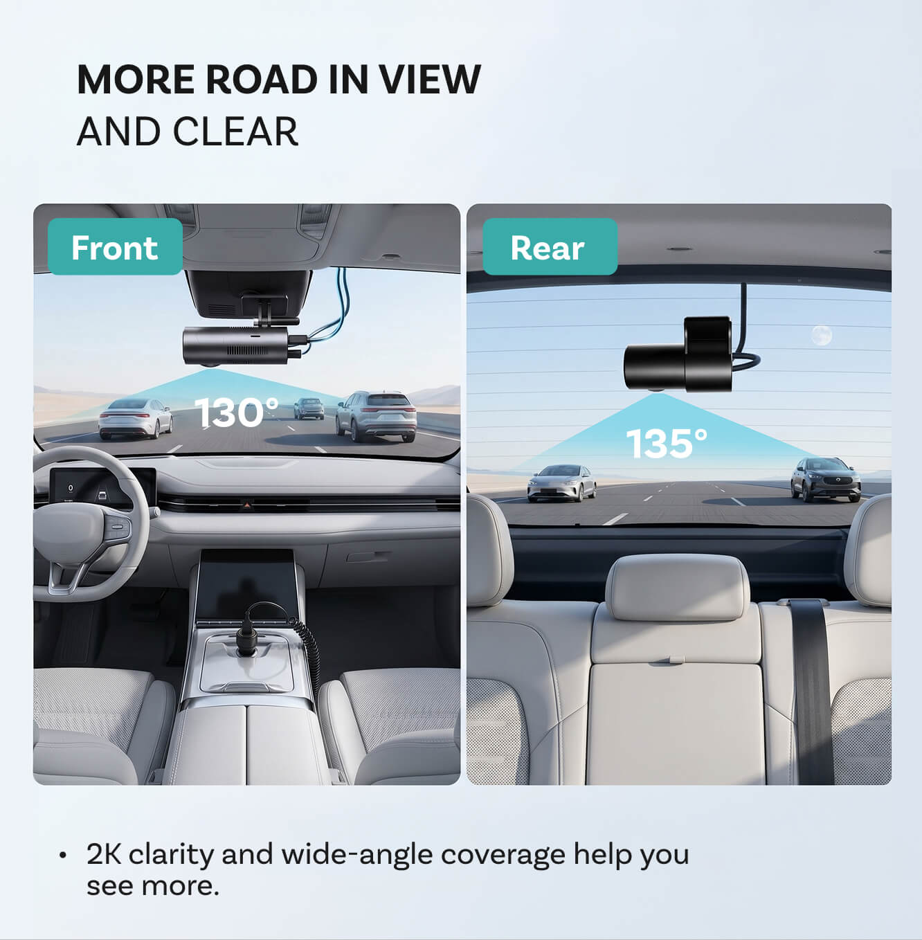 OttoSafe Cam 2-in-1 Dual Dash Cam & Wireless CarPlay Adapter