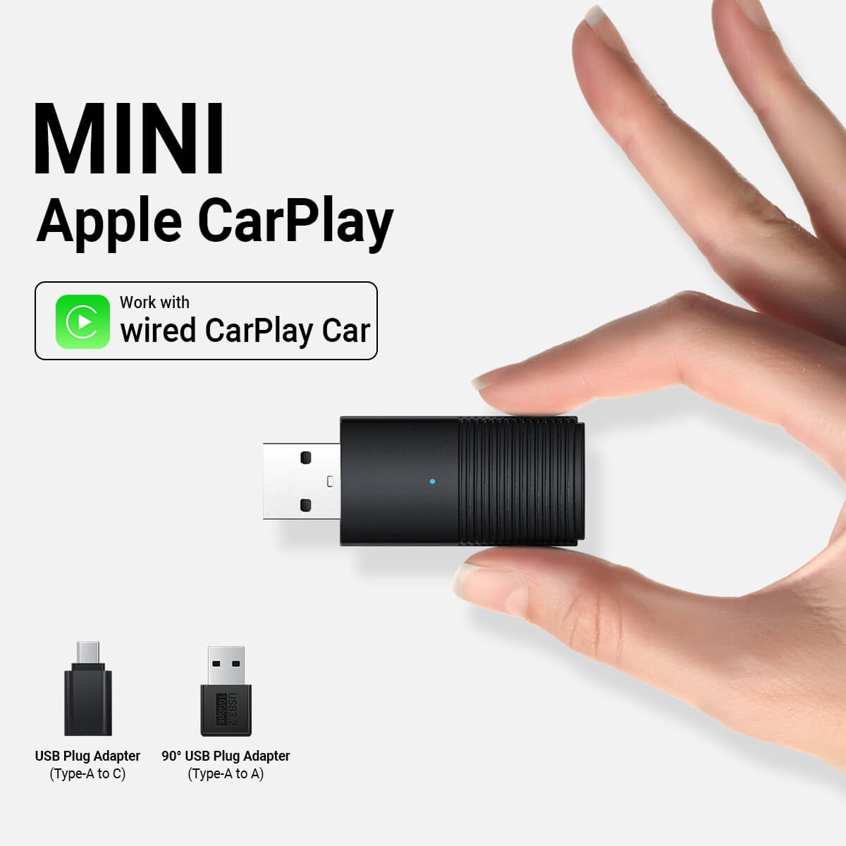 ⏳ Offre éclair de 6 heures ! Ne manquez pas ! 💥 Mini adaptateur CarPlay sans fil
