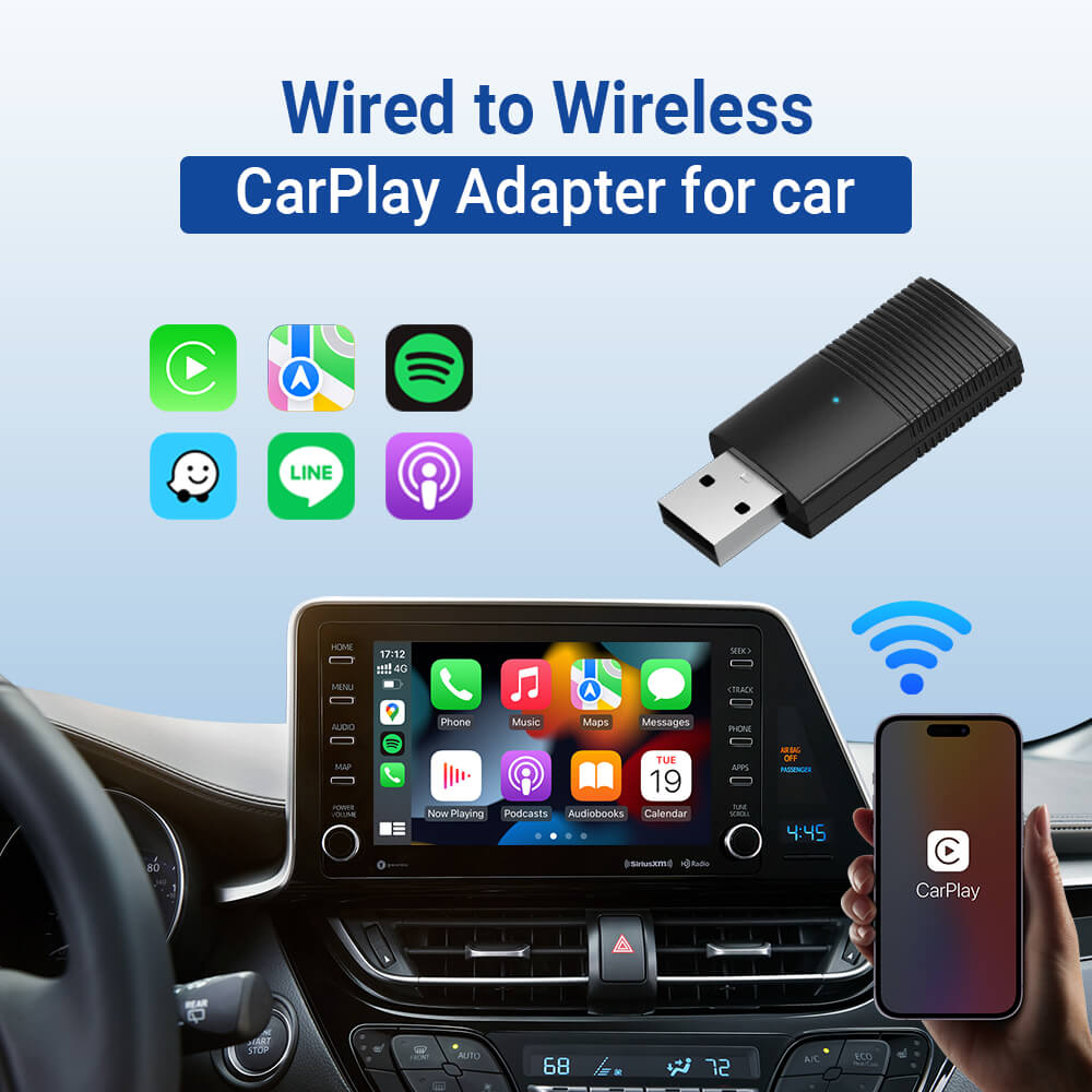 ⏳ Offre éclair de 6 heures ! Ne manquez pas ! 💥 Mini adaptateur CarPlay sans fil
