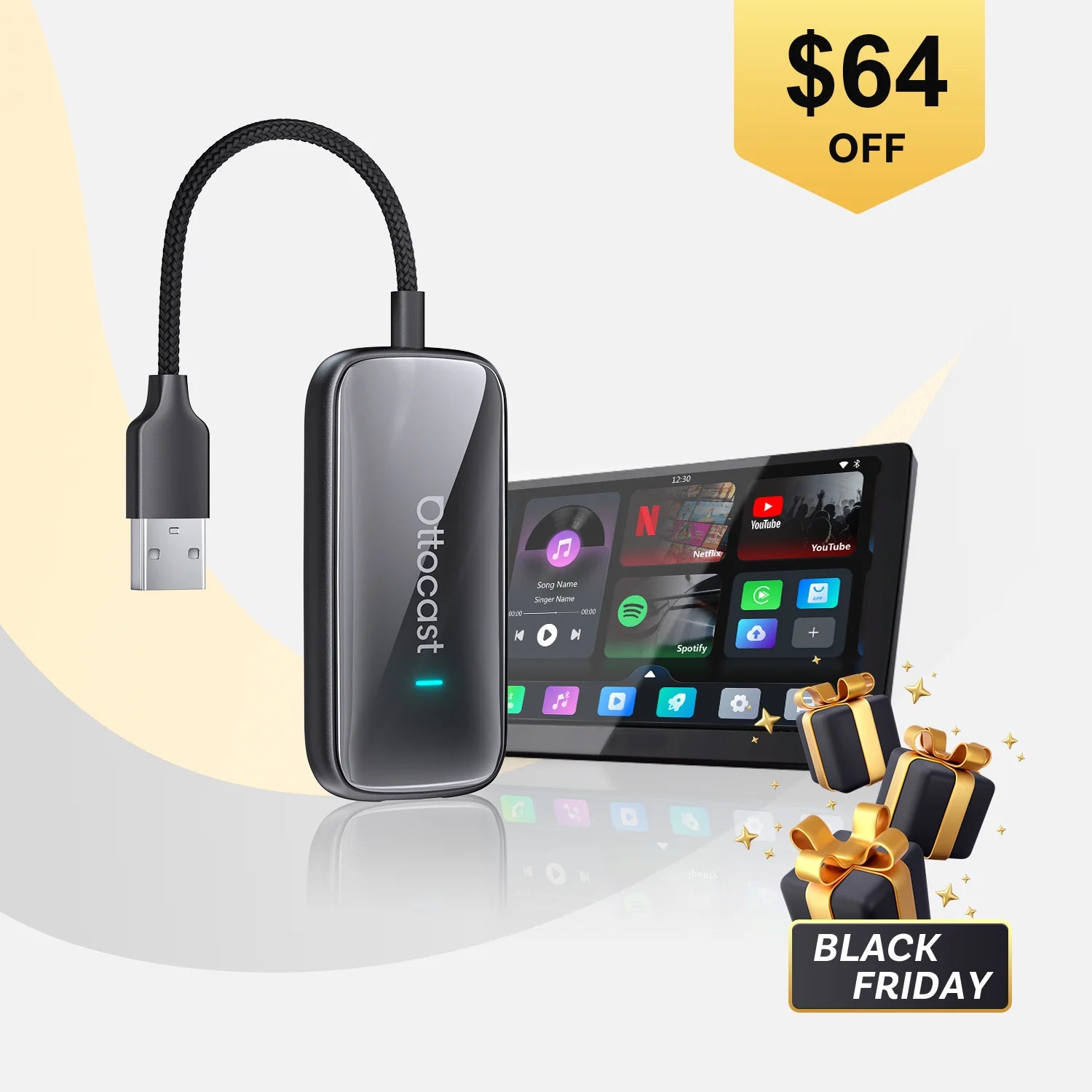 ⚡️ $64 OFF Early Black Friday Deal — Limited Time!⚡2026 New Play2Video Ultra – Wireless CarPlay/Android Auto + Streaming AI Box