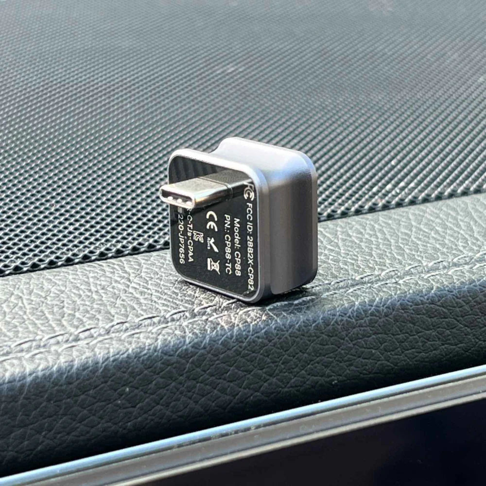 Ottocast Mini Cube 3.0 Trådløs CarPlay/Android Auto Adapter