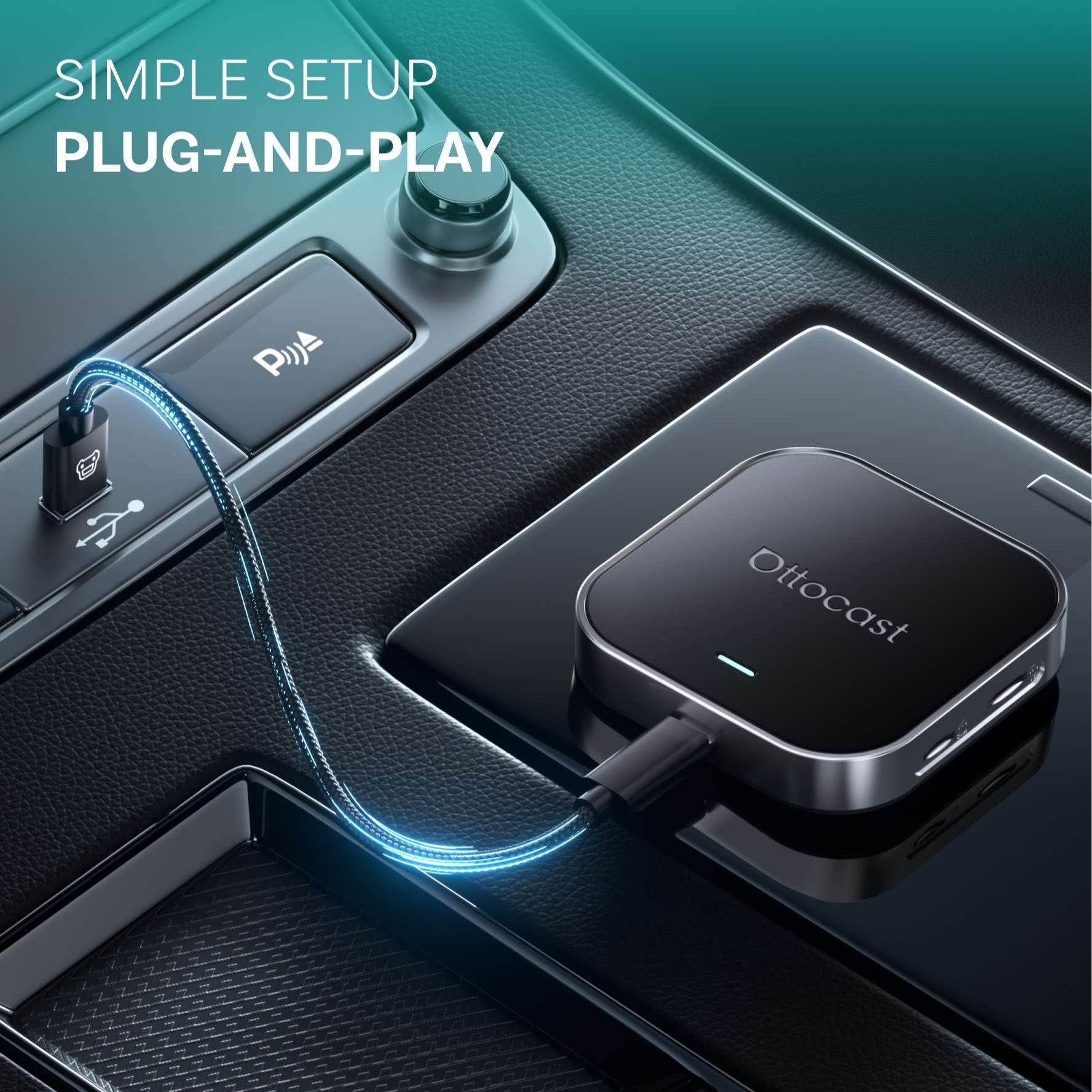 OTTOCAST E2 – 🚗 Aggiornamento 2026 Trasforma la tua auto in un cruscotto con sistema Android intelligente