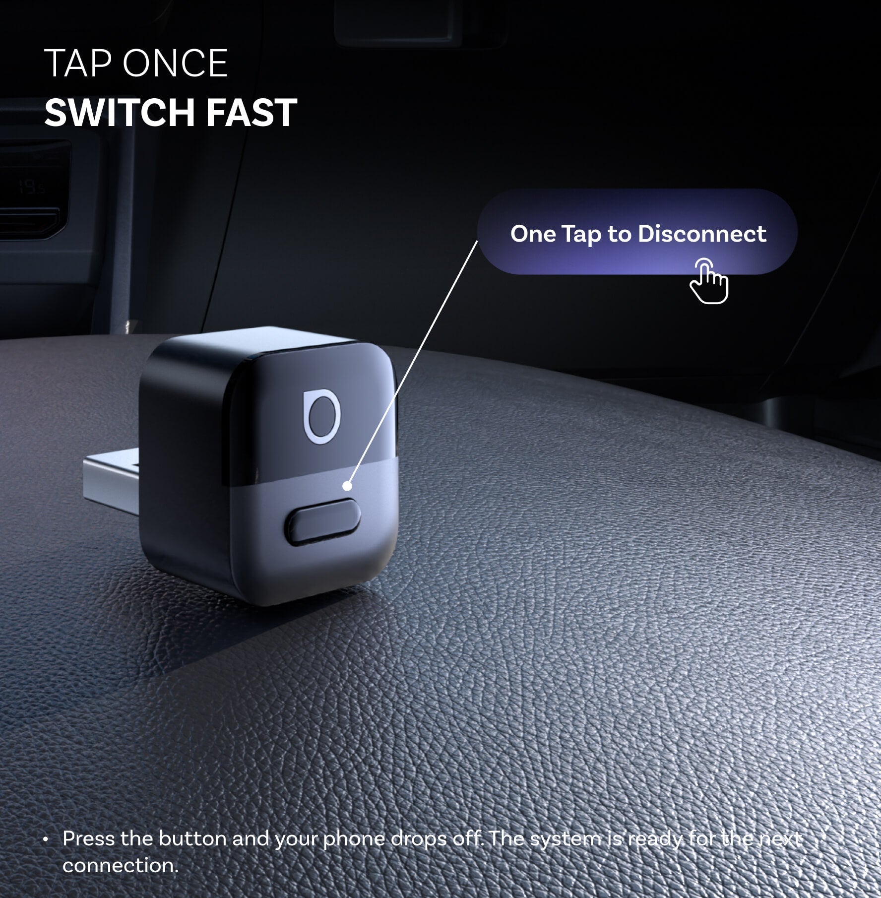 Ottocast Mini Pico Wireless CarPlay/Android Auto Adapter