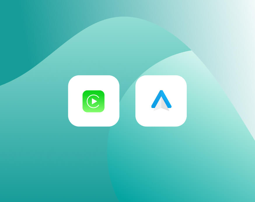 <h4>Tosaíonn CarPlay/Android Auto láithreach.</h4>