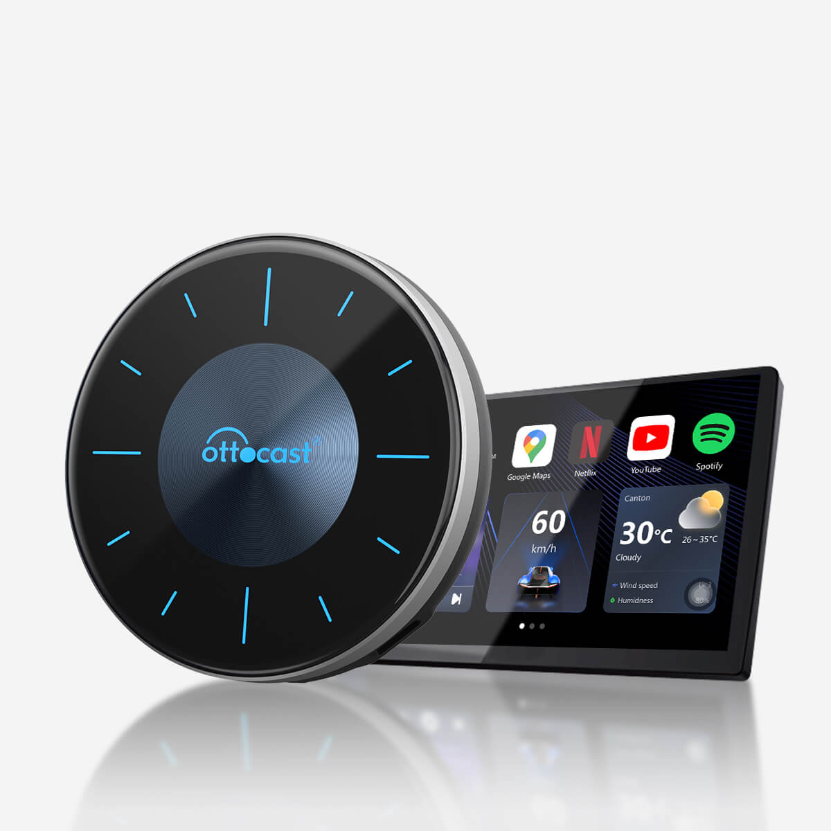 OttoAibox ™ Boîte AI CarPlay P3