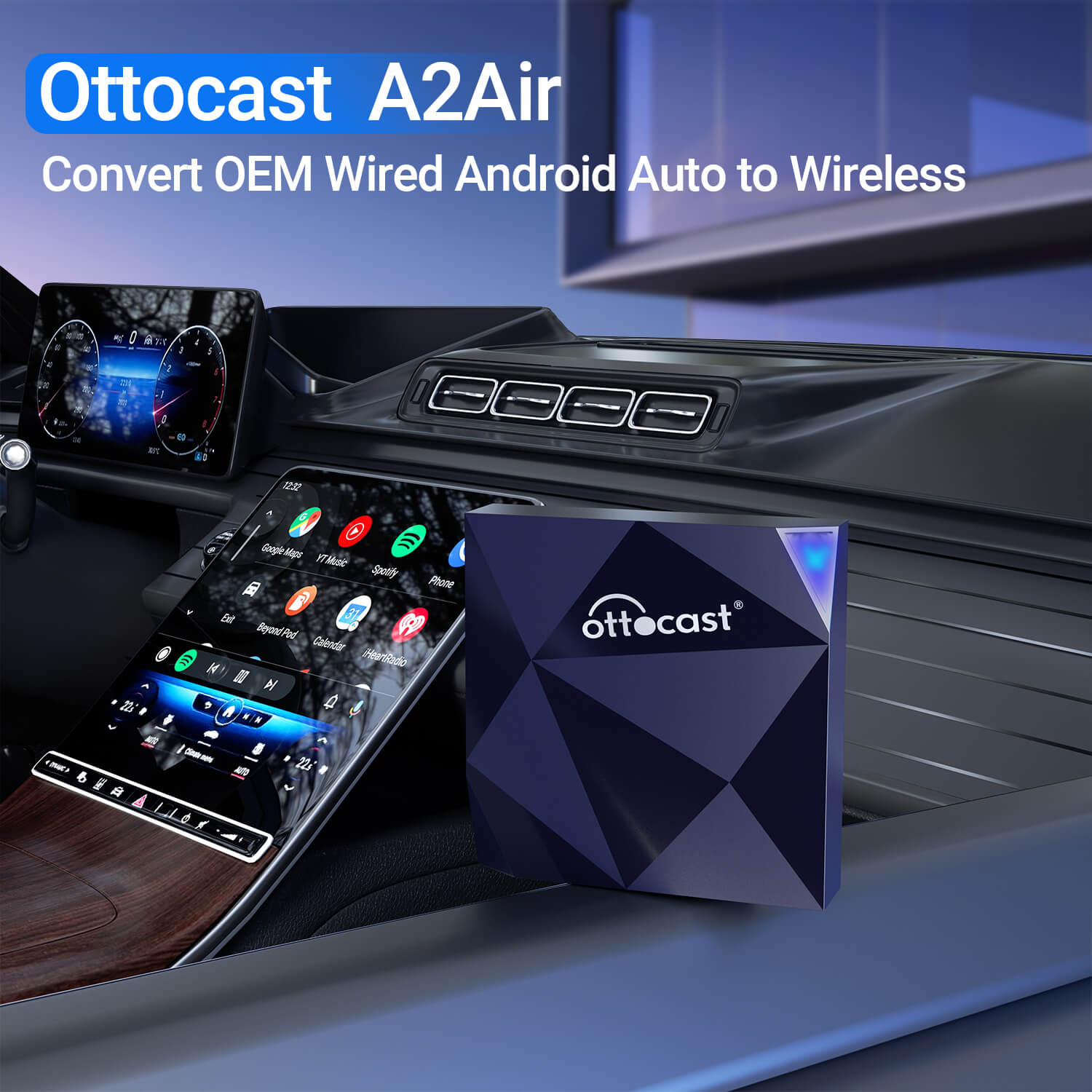 A2Air Android Auto Wireless-Adapter