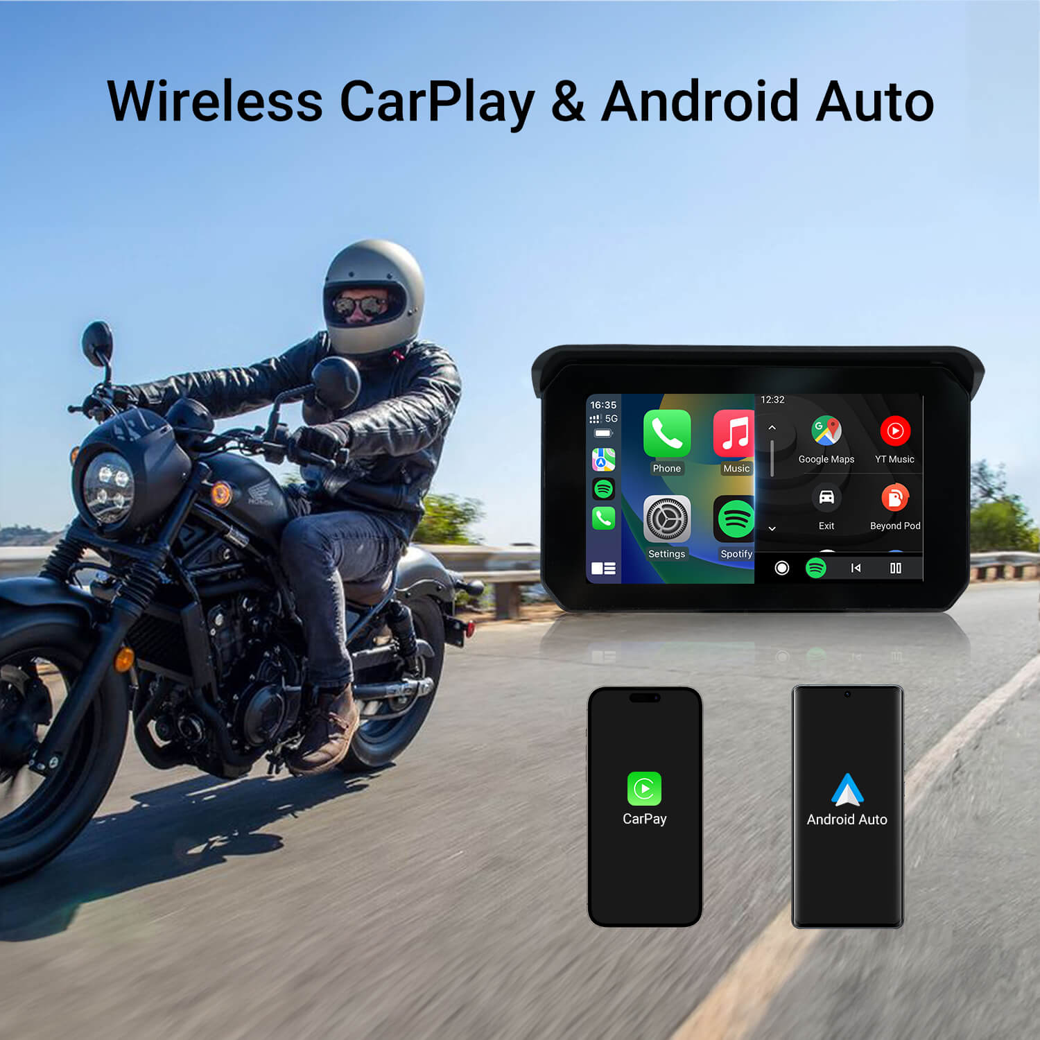 OTTOCAST ™ C5 SE Moto Portable