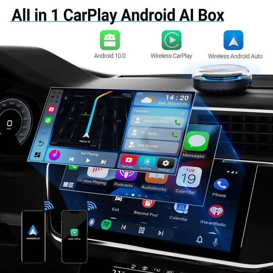 OTTOCAST ™ PICASOU 2 CarPlay AI Box