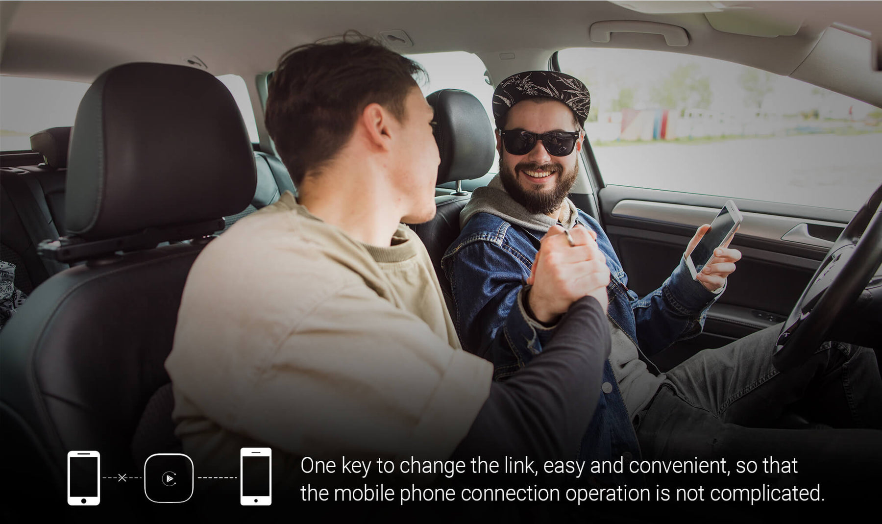 OTTOMOTION ™ CarPlay+Android Auto Link 2 IN 1