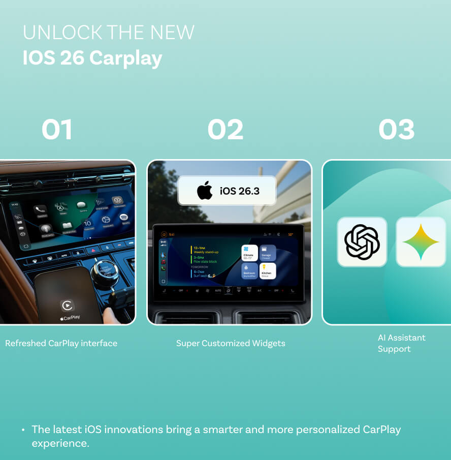 💥 2026’s Most Advanced- Ottocast Mini Cube 3.0 ™  Wireless CarPlay Android Auto Dongle