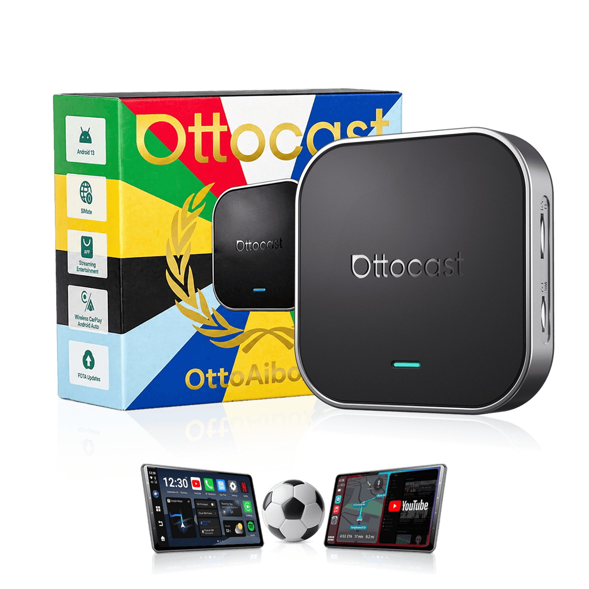 【新品未使用】ottocast e2 OTTOCAST E2 – 🚗 2026 Upgrade Turn Your Car Into a Smart Android