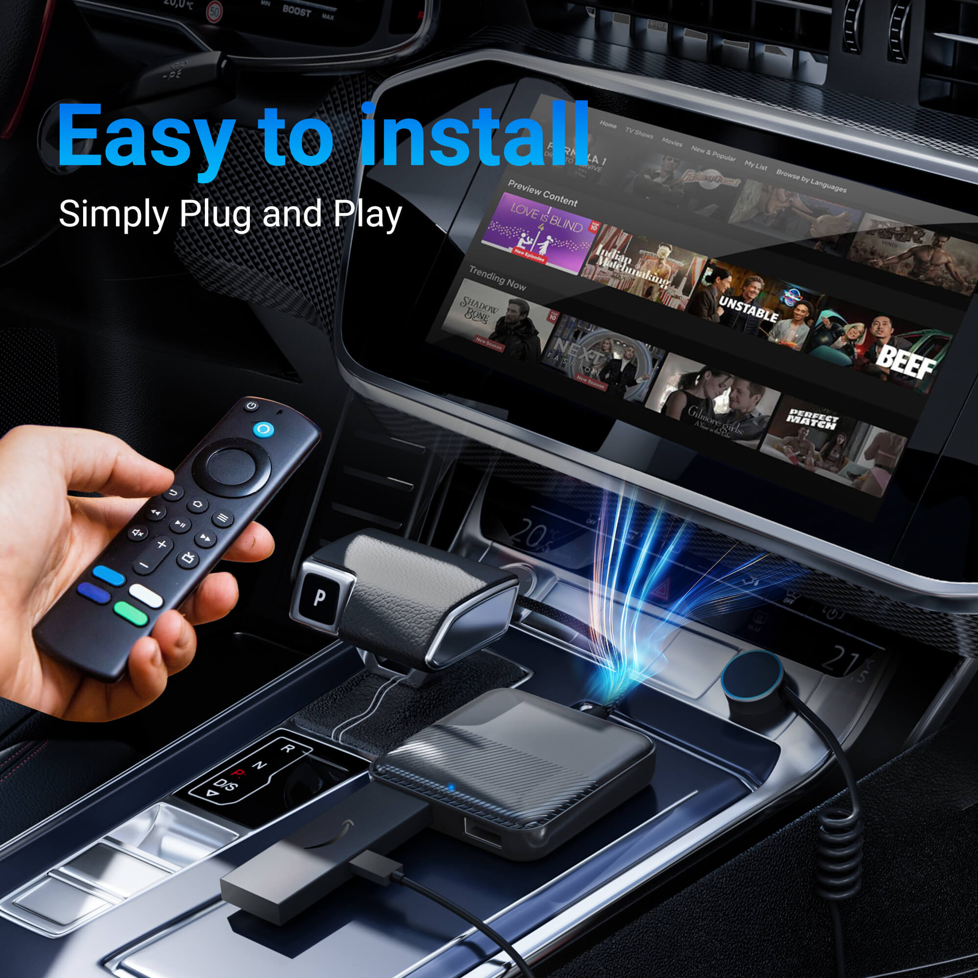 Car TV Converter for Fire TV Stick