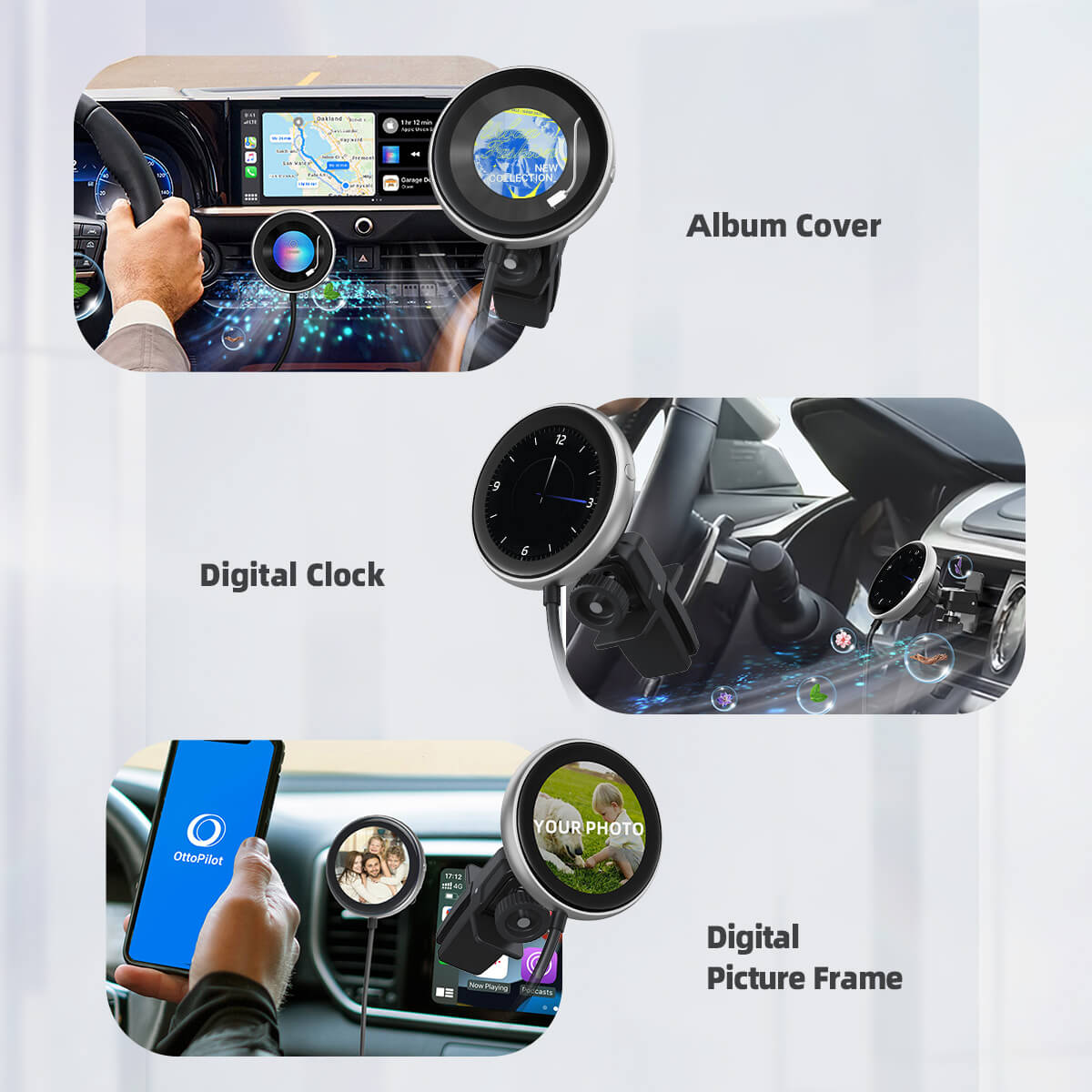 OTTOCAST ™ Clip CarPlay