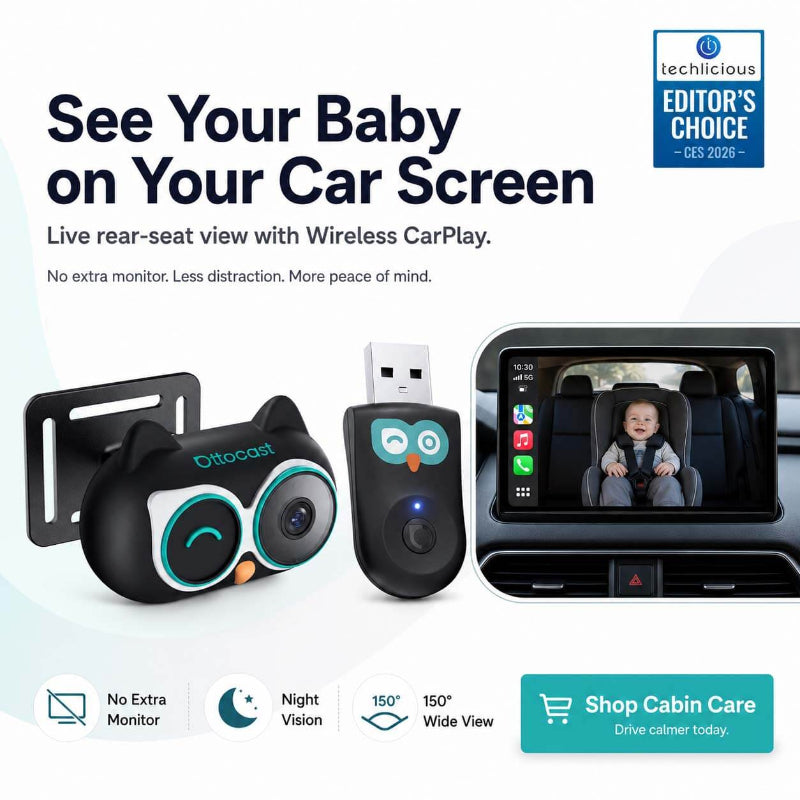 Ottocast Cabin Care: The Ultimate Peace of Mind for Driving Parents