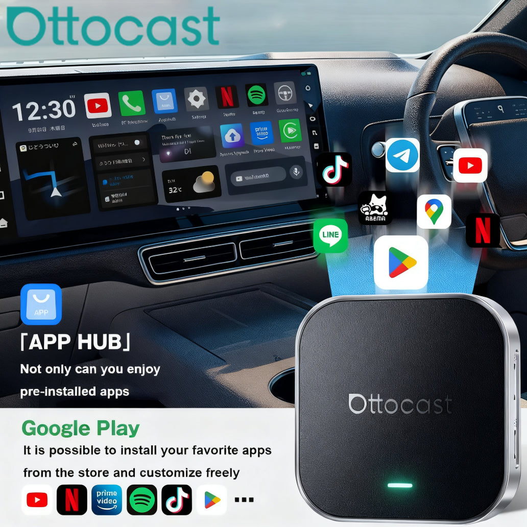 アクセサリー Ottocast E2 OTTOAIBOX E2