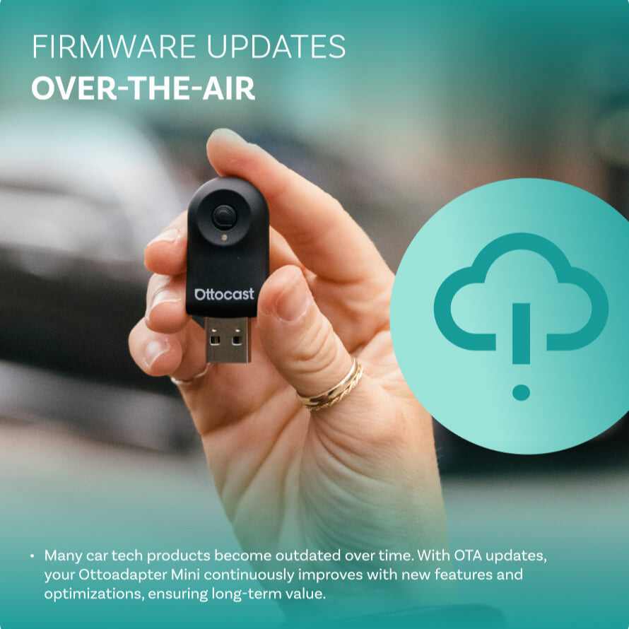 Mini kabelloser CarPlay/Android Auto Adapter
