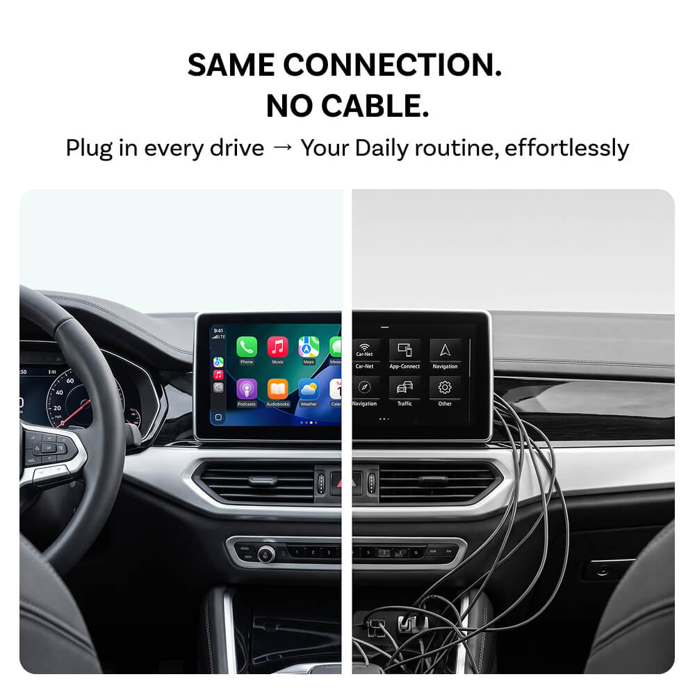 U2Air Edge trådløs CarPlay/Android Auto-adapter