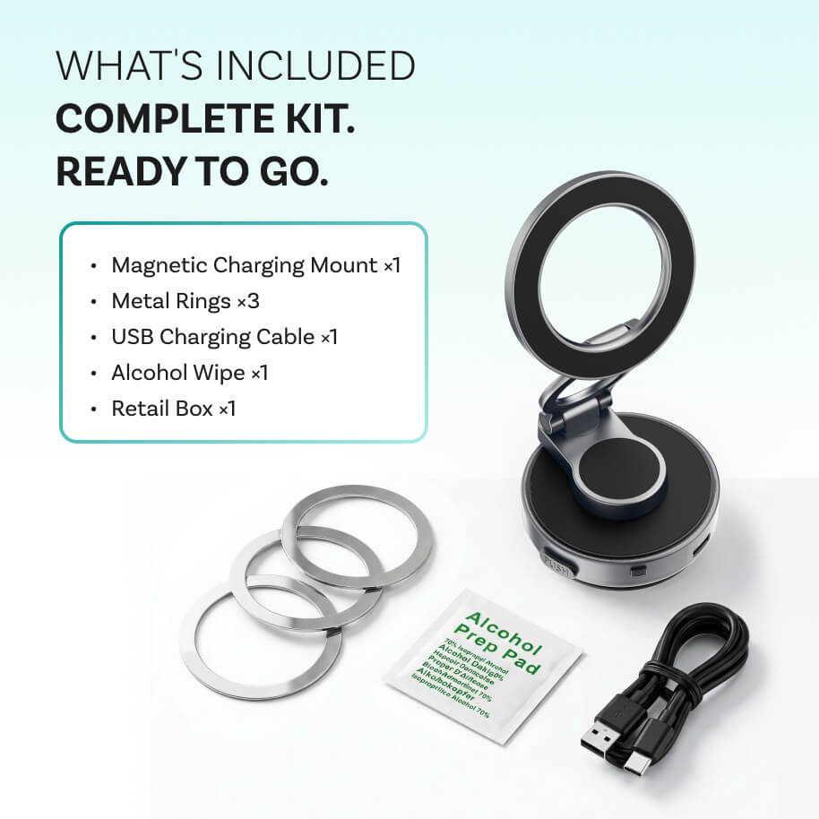 Vacuum Magnetic Phone Mount