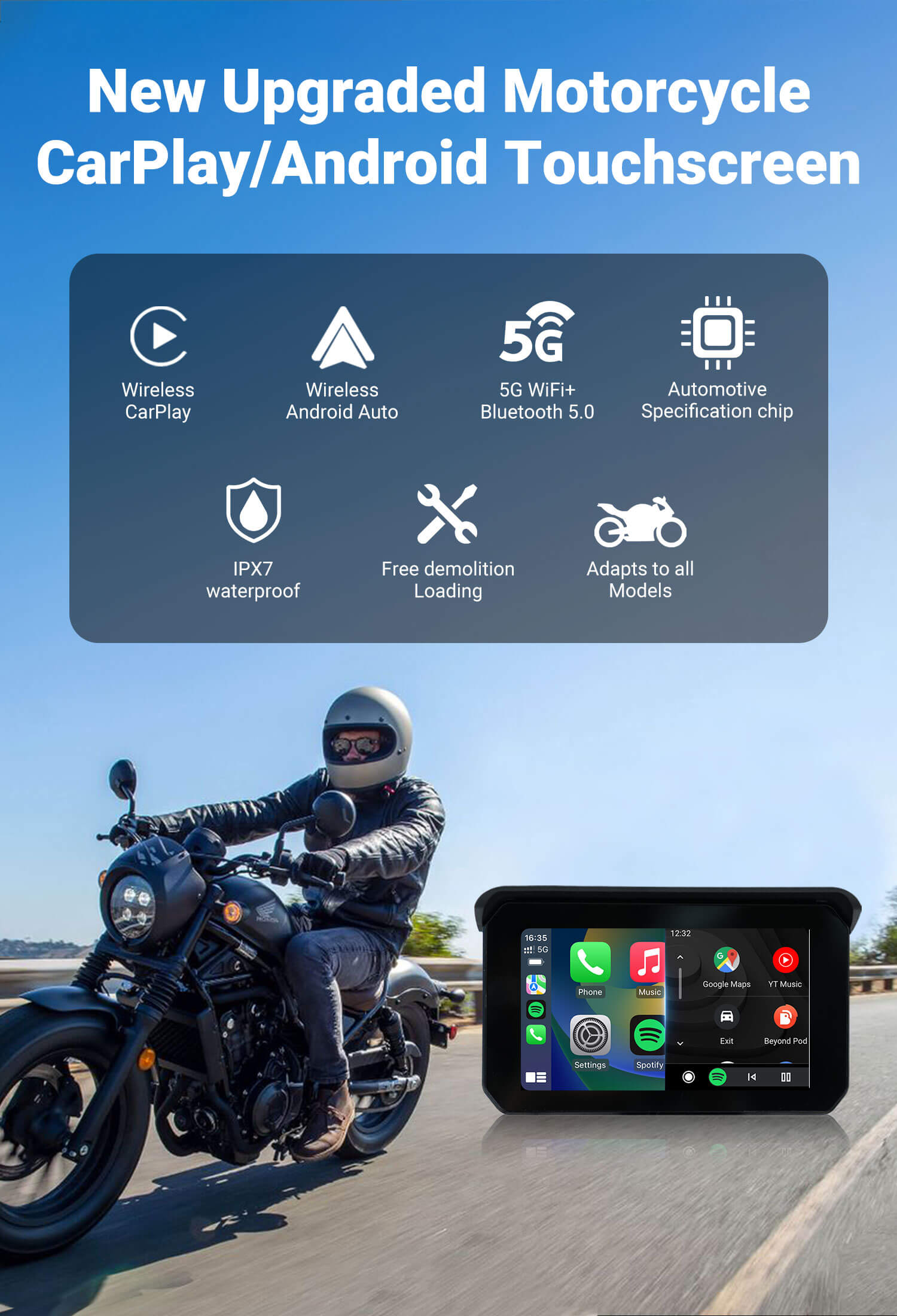 OTTOCAST ™ C5 SE Portable Motorcycle