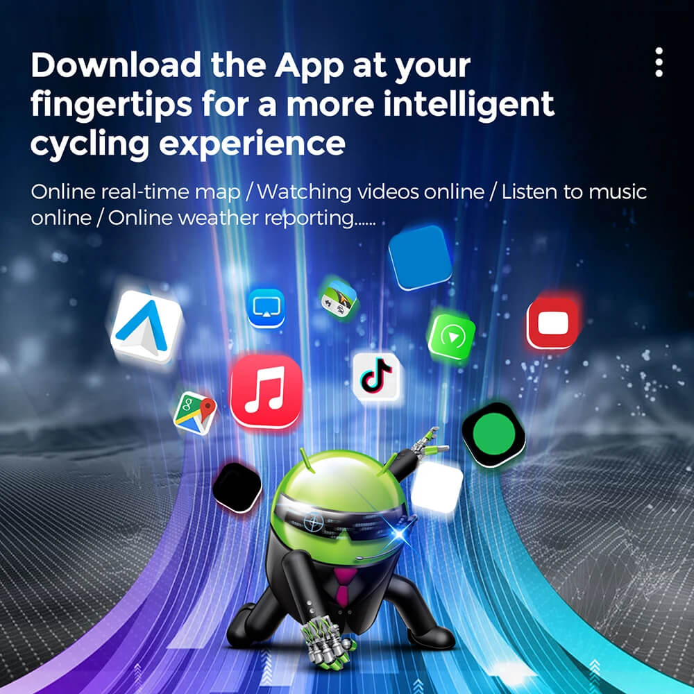 Écran d'affichage GPS Android 12 pour moto OTTOCAST ™ C5 Ultra avec caméra DVR