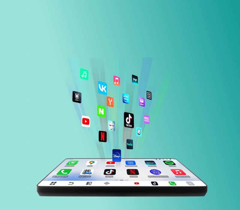 <h3>Todas as Suas Aplicações Favoritas no Ecrã do Seu Carro</h3>