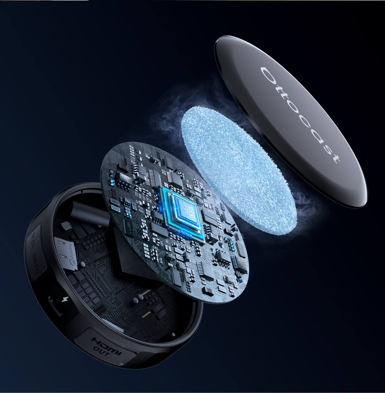 OttoAibox P3 Pro Caixa AI CarPlay