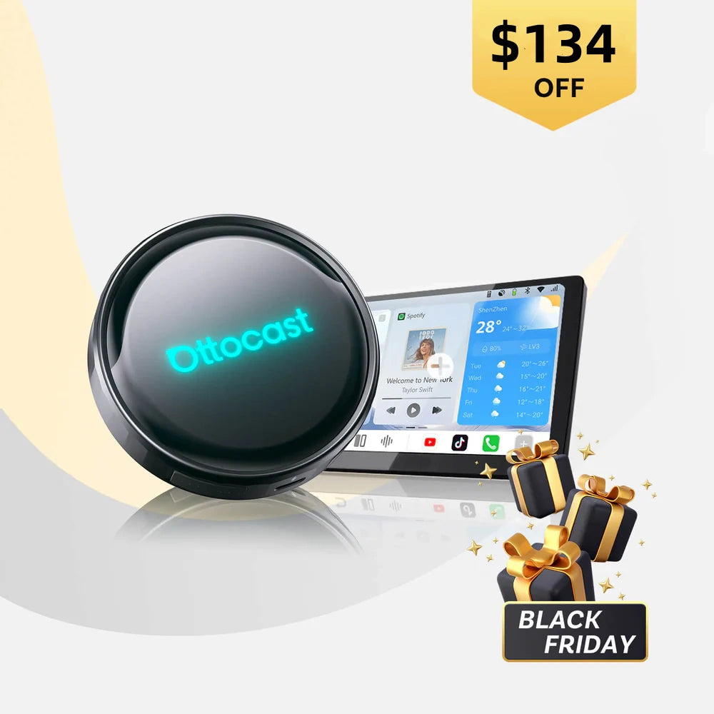 OttoAibox P3 Pro Caixa AI CarPlay