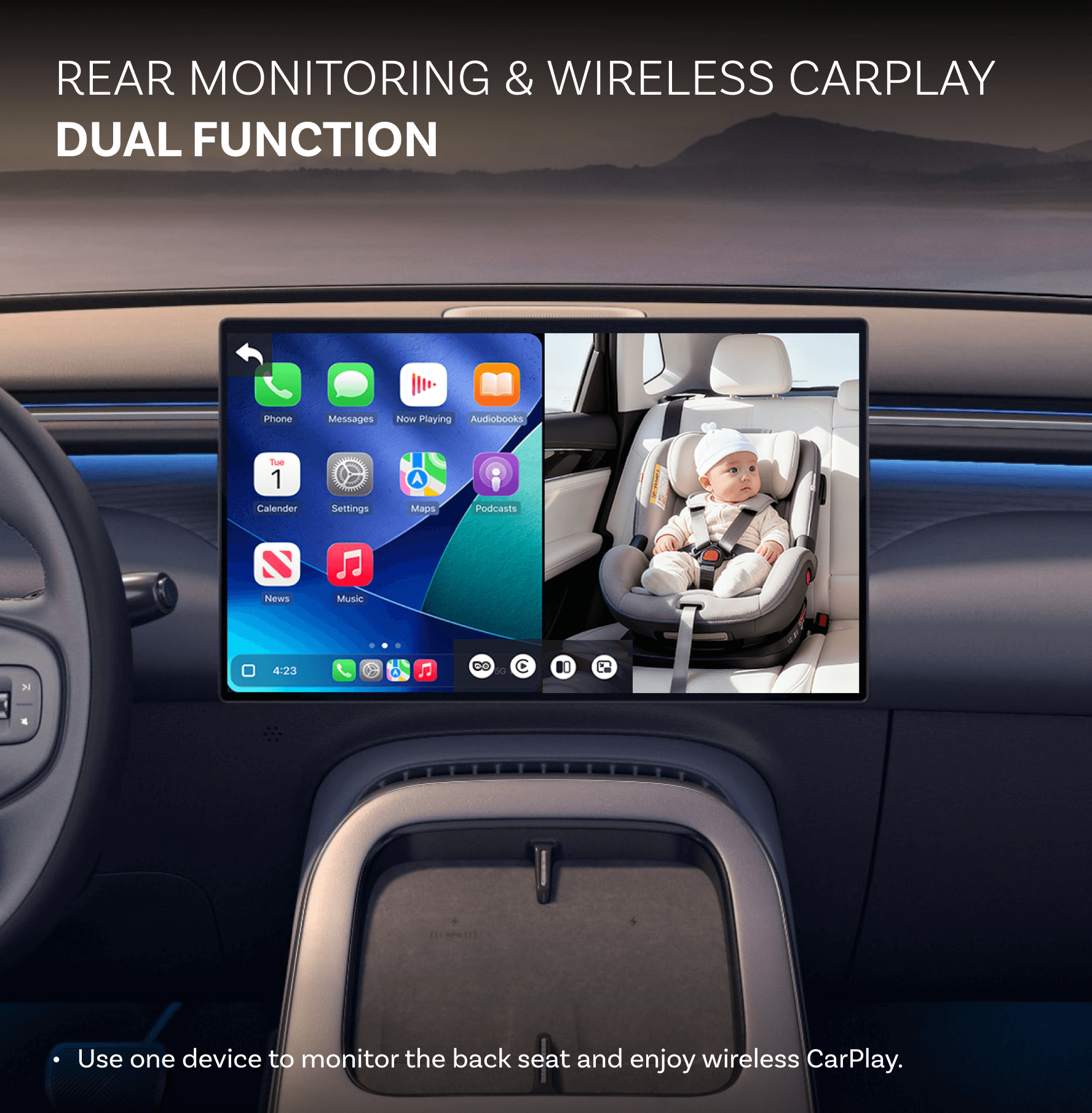 Adaptador Wireless CarPlay para Automóvel Cabin Care