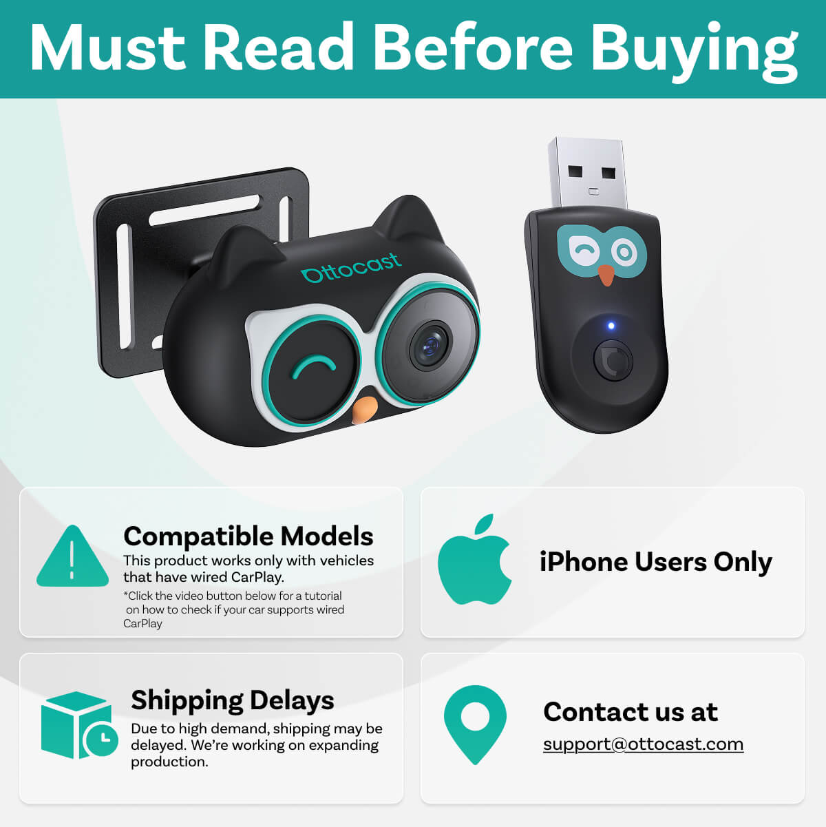 OTTOCAST E2 – 🚗 2026 Upgrade Turn Your Car Into a Smart Android