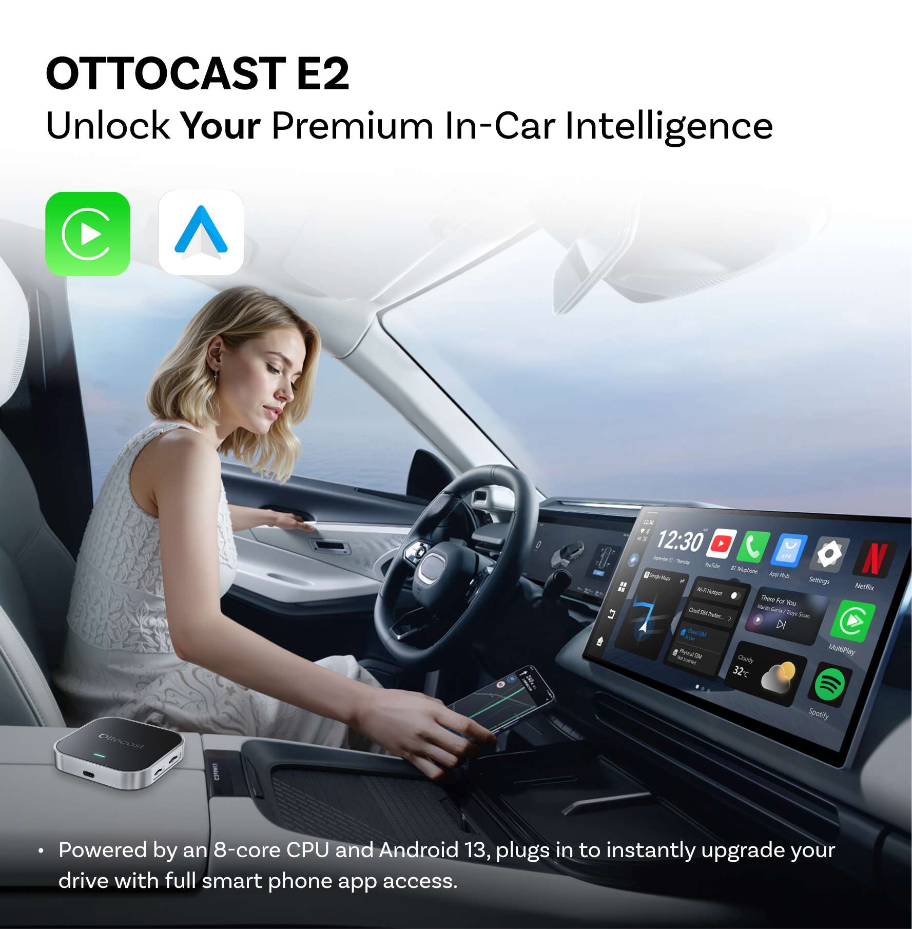 OttoAibox E2 CarPlay AI Box