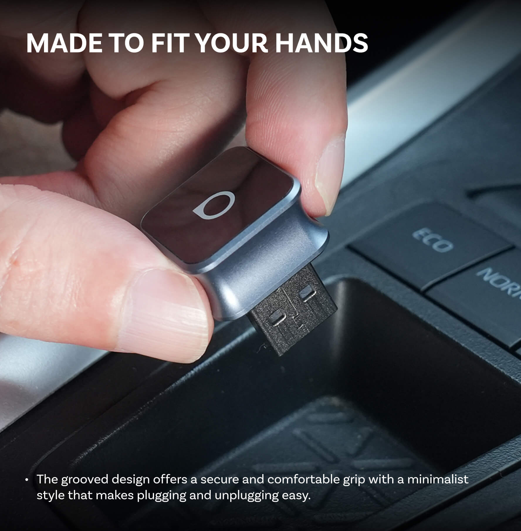 Adaptador inalámbrico Ottocast Mini Cube 3.0 para CarPlay/Android Auto
