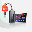 Play2Video Ultra - Kabelloses CarPlay & Android Auto + HD-Streaming-Video, alles mit einem Klick