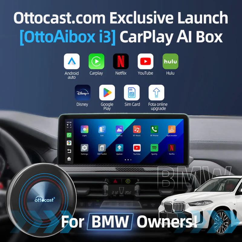 OttoAibox ™ i3 BMW CarPlay KI Box